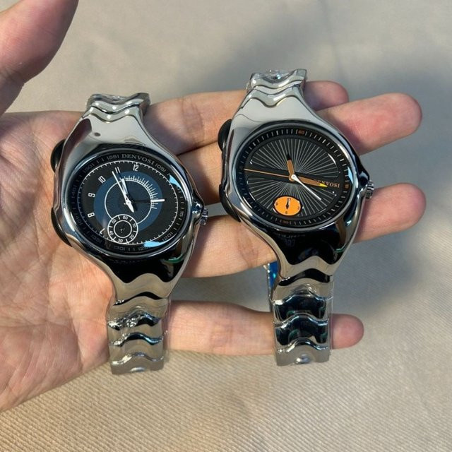 STARPERISH Armbanduhr Edelstahl, Quarz, Silber, Herren - Bild 1