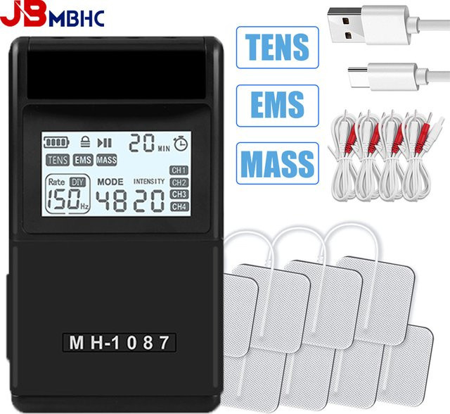 JBMBHC TENS-Einheit EMS-Muskelstimulator, Unisex - Bild 1