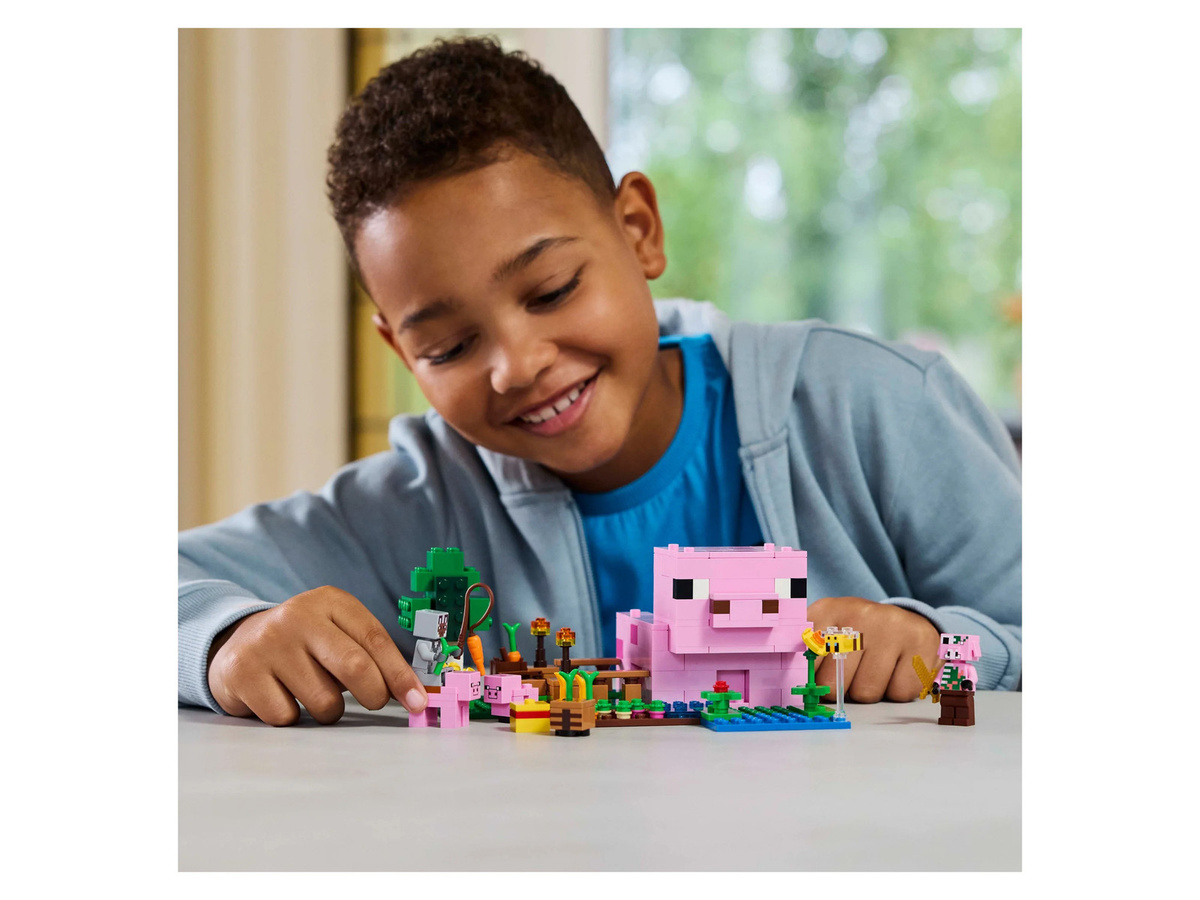 Lego Minecraft Das Babyschwein-Haus Konstruktionsspielzeug - Bild 3