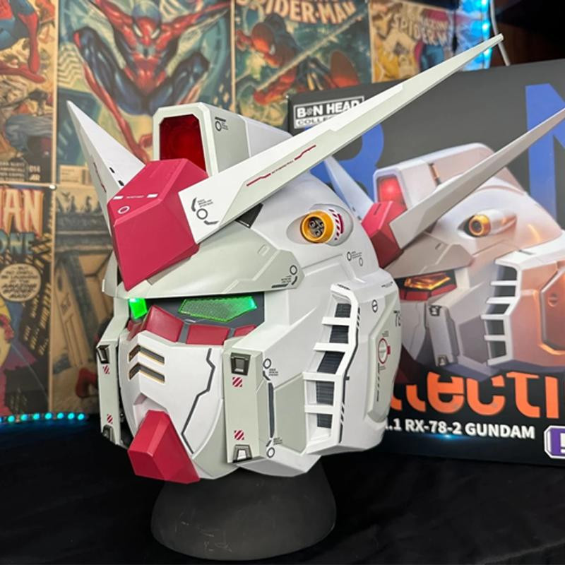 Yiran toy 1 RX-78-02 Helm mit Sockel Roboter Mecha Design - Bild 5