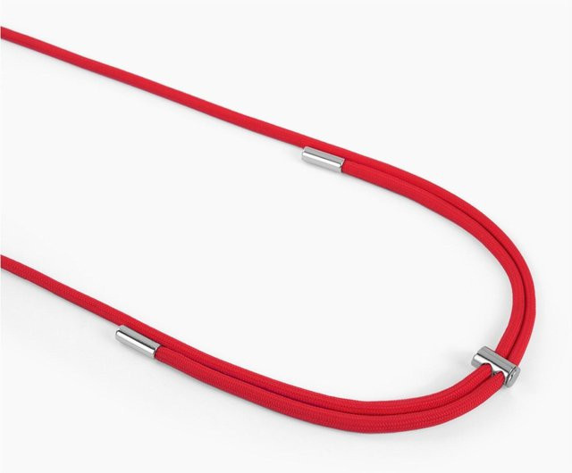 iDeal of Sweden Cord Phone Strap in Radiant Red - Bild 1