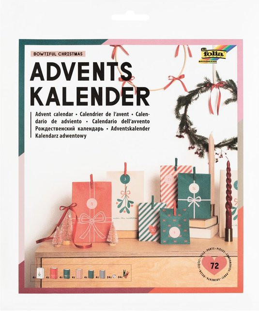 Folia Bowtiful Christmas Adventskalender-Set - Bild 1