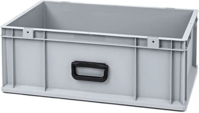 PROREGAL Eurobox Nextgen Portable Uno Transportbox Grau H x B x T: 22 x 40 x 60 cm, 44 Liter - Bild 1
