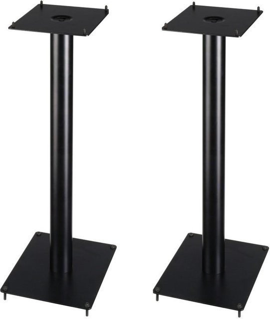 Acoustique Quality AQ S19/60 Lautsprecherständer aus Metall in Schwarz, Höhe: 60 cm - Bild 1