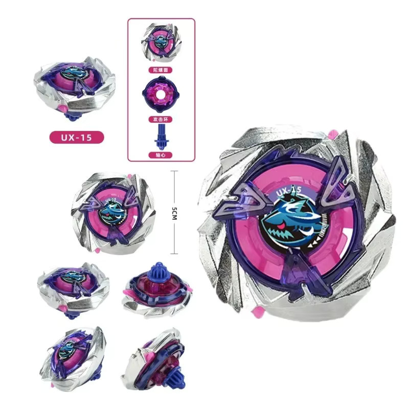 UX Toys UX-15 Shark Scale Deck Settings, Gyro-Kampfspielzeug - Bild 2