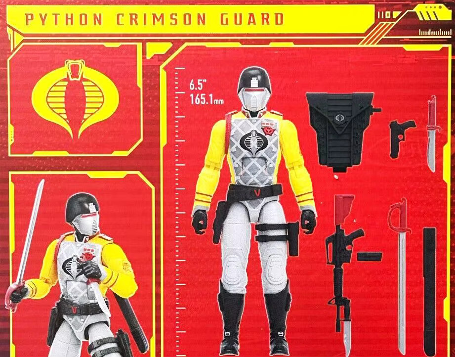 Hasbro G.I. Joe Classified Series 066 Python Crimson Guard Target, Actionfigur, ab 4 Jahren - Bild 4