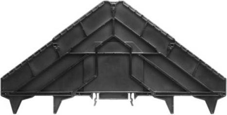 Weidmüller Träger für Bezeichnungsschild in Blau und Schwarz, 20 Stück - Bild 1