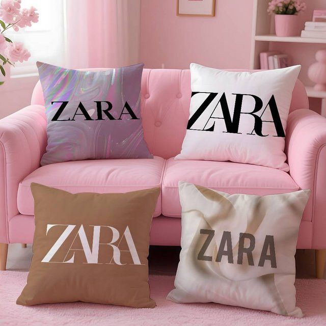 ZARA Kissenbezug mit Muster für dein Sofa und Schlafzimmer - Bild 1
