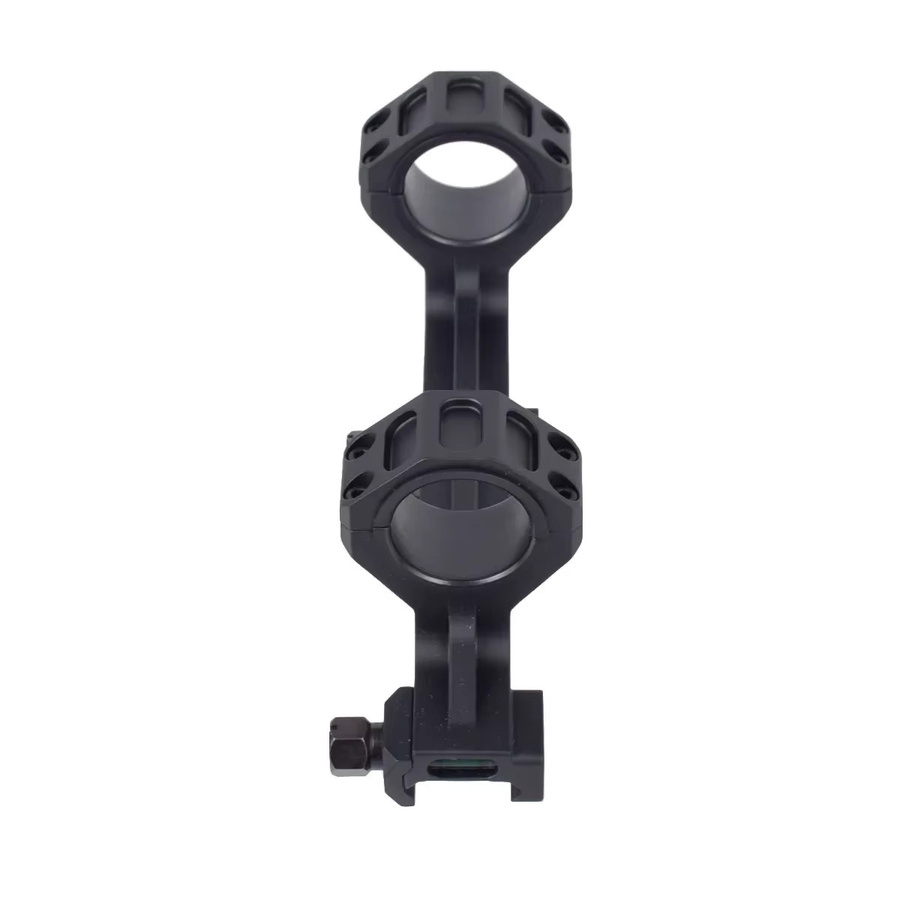 Geissele Automatics Taktische Optik-Zielfernrohrmontage mit QD-Ringen und optischer Wasserwaage für 20mm Picatinny-Schiene, Schwarz, 25,4mm/30mm - Bild 1
