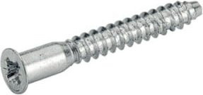 Hettich MB-Verbindungsschraube Direkta 2 19556 aus verzinktem Stahl in Silber - Bild 1