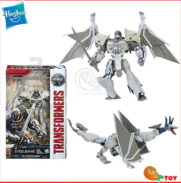 Hasbro Transformers The Last Knight TLK Klasse D Steelbane Modellroboter, Sammelfigur, ab 8 Jahren - Bild 1
