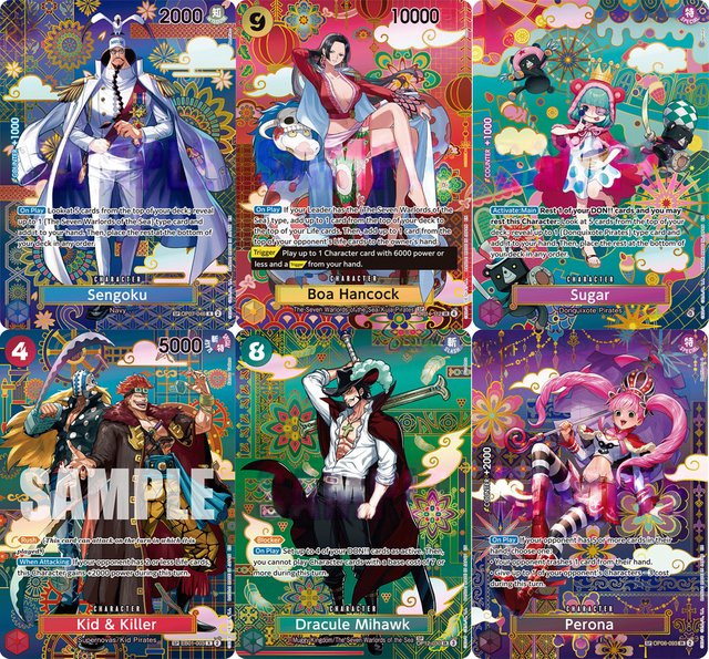 Bandai One Piece Sammelkarten, Piraten, Bunt / Mehrfarbig - Bild 1