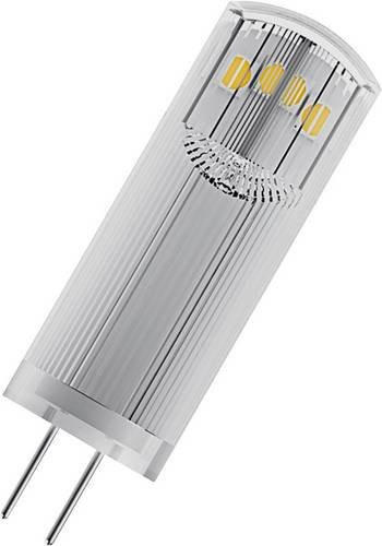 Osram LED-Leuchtmittel G4 Warmweiß, Kolbenform, EEK F, 1,8 W, Ø 13 mm x L 36 mm - Bild 1