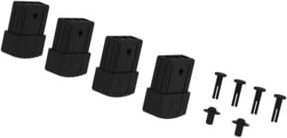MUNK Günzburger Innenschuh für modulares Arbeitspodest, 4 Stück, Schwarz - Bild 1