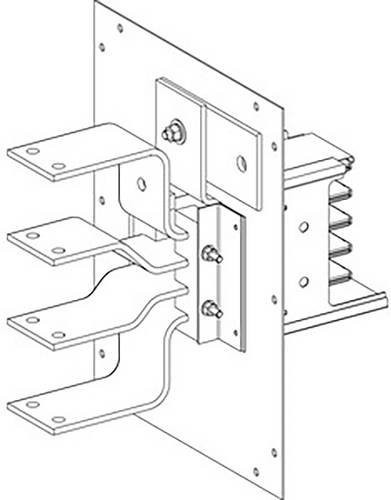 Schneider Electric KSC800AE4 KSC Schaltanlageneinspeisung 800A Kleinverteilerzubehör - Bild 1
