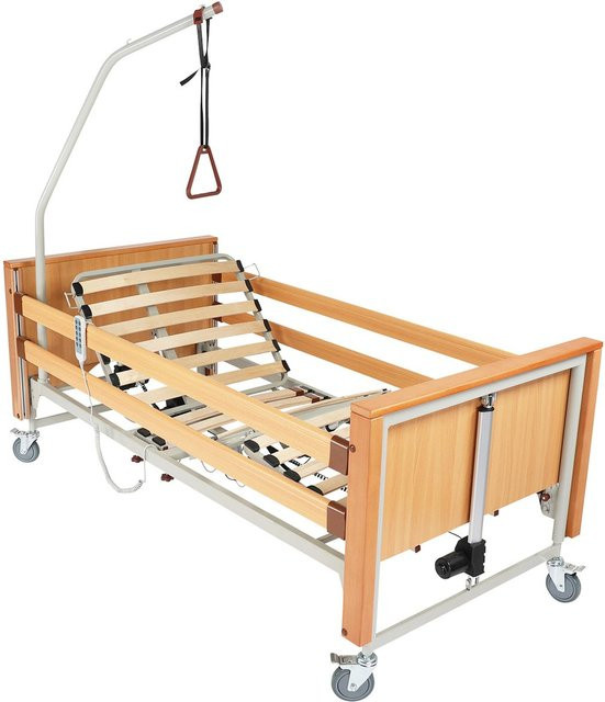 ANTAR Elektrisches Pflegebett Rehabilitationsbett mit freiliegenden Aktuatoren - Bild 1