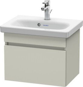 Duravit Waschtischunterschrank Com DuraStyle in Taupe mit 1 Auszug, B: 50 cm, T: 36,8 cm, H: 39,8 cm - Bild 1