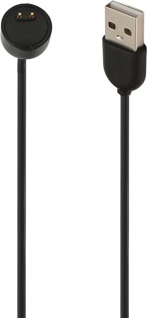 Magnetisches USB-Ladekabel Schwarz für Xiaomi Mi Band 5 6 7 NFC und Amazfit Band 5 - Bild 1