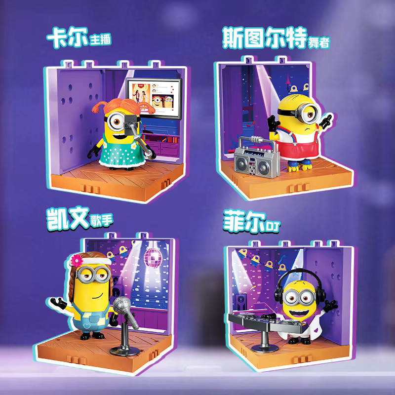 BLOKEES Minions Baustein Man Partner Magic Edition, Montagemodell - Bild 2