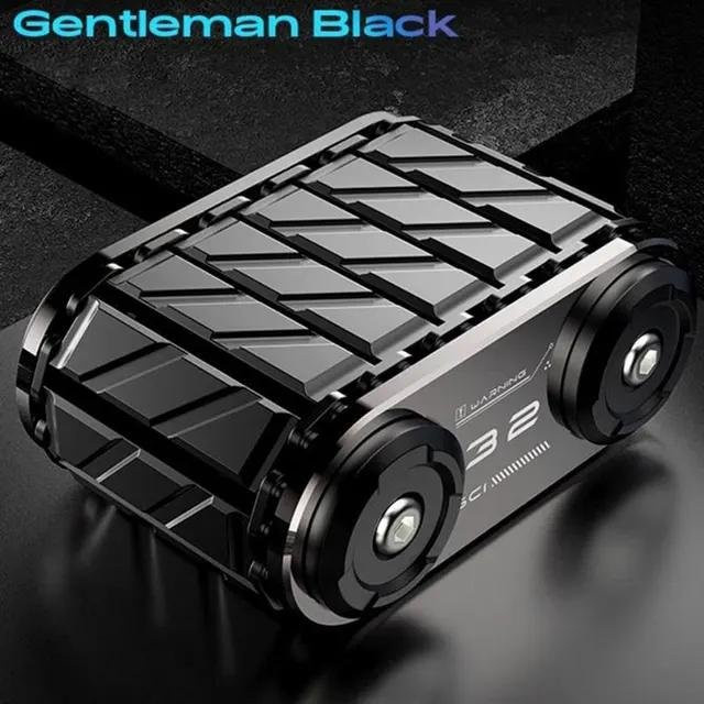 Topmix Panzer Fidget Roller, Metall, schwarz - Bild 1