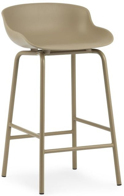 Normann Copenhagen Hyg Barhocker in Beige im skandinavischen Stil, Höhe: 65 cm - Bild 1