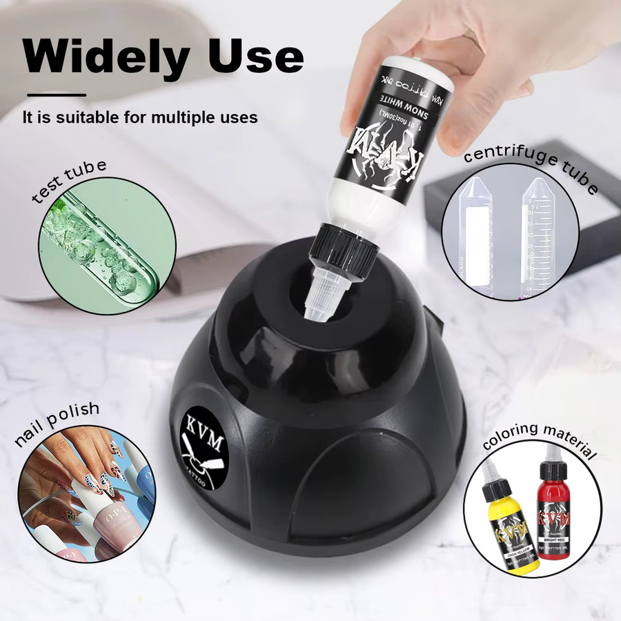 NAOM Mini-Vortex-Mixer, 1500mAh, Wiederaufladbar, für Tattoo-Pigment und Nagellack - Bild 3