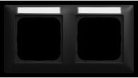 Busch-Jaeger Abdeckrahmen 2-fach NSK-915 in Schwarz - Bild 1