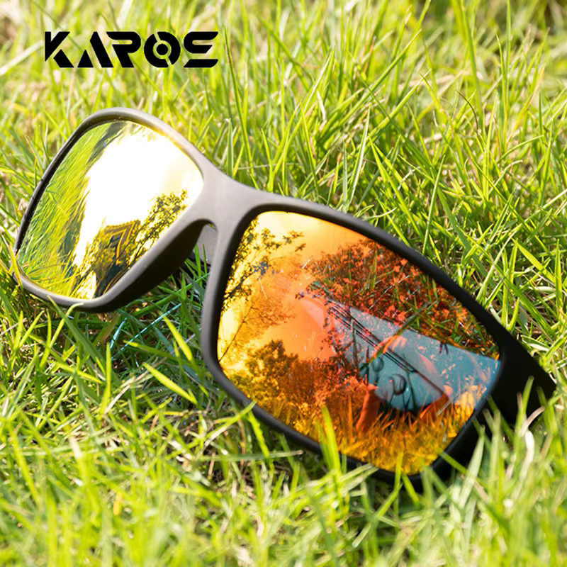 Karos Sportsonnenbrille, Vollrand, rectangular, black, Unisex, Kunststoff - Bild 2