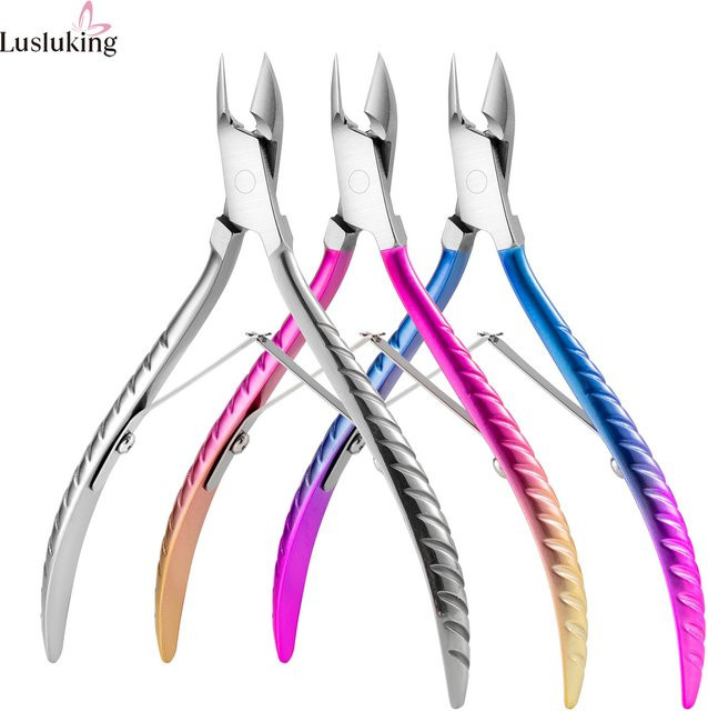 LUSLUKING Nagelhautzange aus Edelstahl, Glänzend, Unisex - Bild 1
