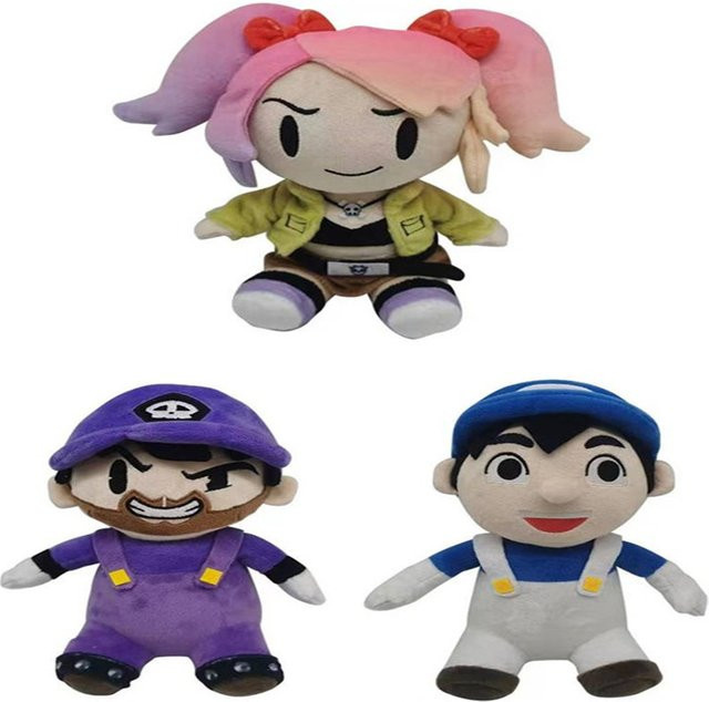 3 sprouts SMG4 SMG3 Plüschtiere, Kissenpuppen, bunt - Bild 1