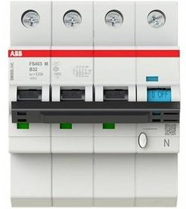 ABB RCBO FI-Schutzschalter und Leitungsschutzschalter 32A 0,03A 415V in Weiß - Bild 1