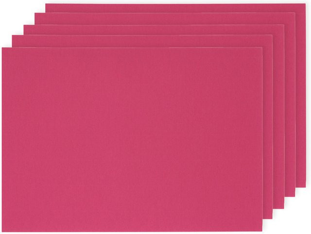 Rico Design Paper Poetry Luxury Karten A7 in Fuchsia - Bild 1