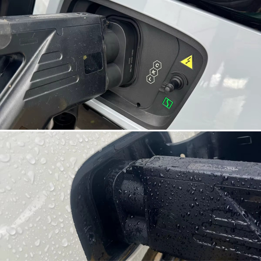 KOLANKY CCS1 zu CCS2 Ladeadapter für Elektroautos, DC 1000V 250A, Farbe: Schwarz - Bild 3