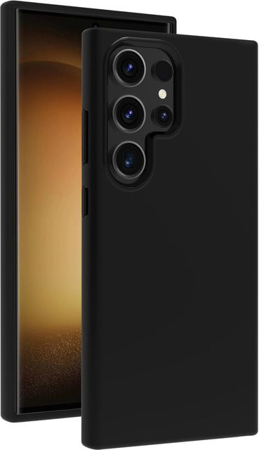 Hype Cover Silikon Schutzhülle für Samsung Galaxy S24 Ultra in Schwarz - Bild 1