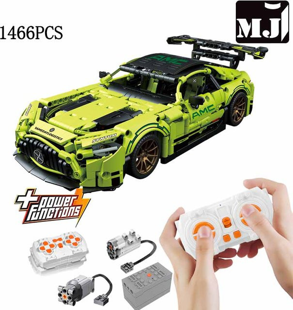 MJ BLOCK Sportwagen-Bausteine, Rennauto-Bausatz, Experte - Bild 1