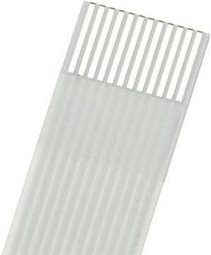 Molex Flachbandkabel 151660429 in Weiß mit 0,50 mm Rastermaß - Bild 1