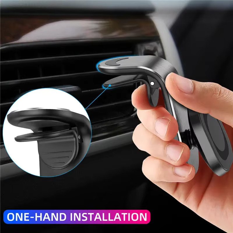 Magnetische Congdi Auto Smartphone Halterung für Lüftungsschlitze in Schwarz - Bild 4