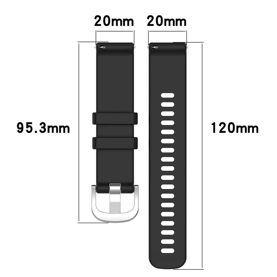 Uhrenarmband Silikon, Unisex - Bild 3