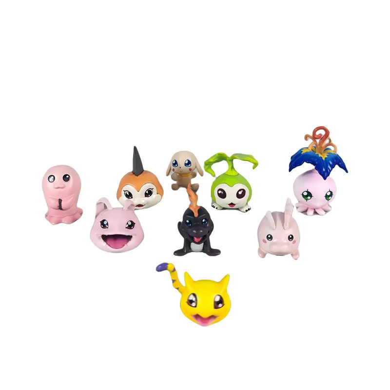 Bandai Digimon Abenteuer Anime Figuren Set aus PVC, Multicolor, Höhe: 2 bis 5,5 cm - Bild 4