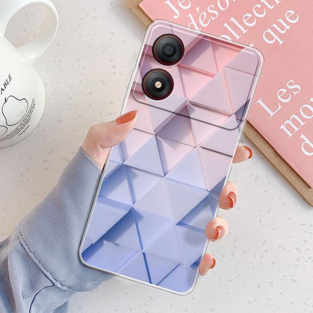 Transparentes Silikon Handycover für ZTE Blade A34 und ZTE Blade A54 - Bild 1