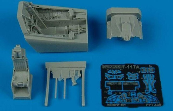 Academy F-117A Nighthawk Cockpit Set, Zubehör