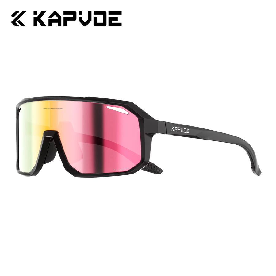 Kapvoe Sonnenbrille, polarisiert, Vollrand, black, unisex - Bild 7