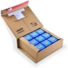 ColomPac POST-BOX selbstklebender Versandkarton aus braunem Wellkarton, B/T/H: 33,0 x 29,0 x 12,0 cm - Bild 1