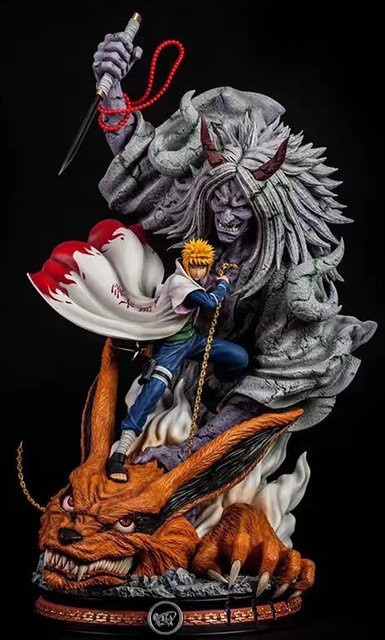 Bandai Naruto Namikaze Actionfigur, Naruto Statue, PVC, Einzelfigur - Bild 1