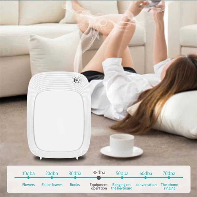 HAOYUNMA WiFi Smart Home Duftdiffusor für ätherische Öle, weißer elektrischer Raumaromatizer mit Timer für große Bereiche bis 500 m3 - Bild 4