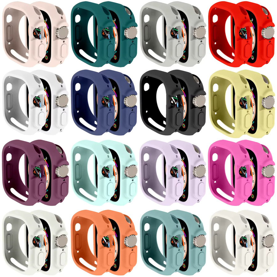 FancyWrist Schutzhülle für Apple Watch Ultra, Silikon, Weiß, Unisex - Bild 5