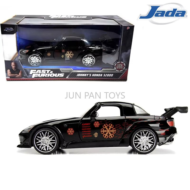 Jada Fast & Furious Johnny Tran Honda S2000, Metall-Druckguss-Spielzeugautos, mit Öffnenbaren Türen, Motorhaube und Kofferraum, ab 3 Jahre - Bild 3