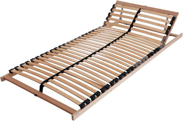 BeCoBeCo Easy Star verstellbarer Lattenrost aus Birkenschichtholz mit Federholzleisten, B/T: 90 x 200 cm