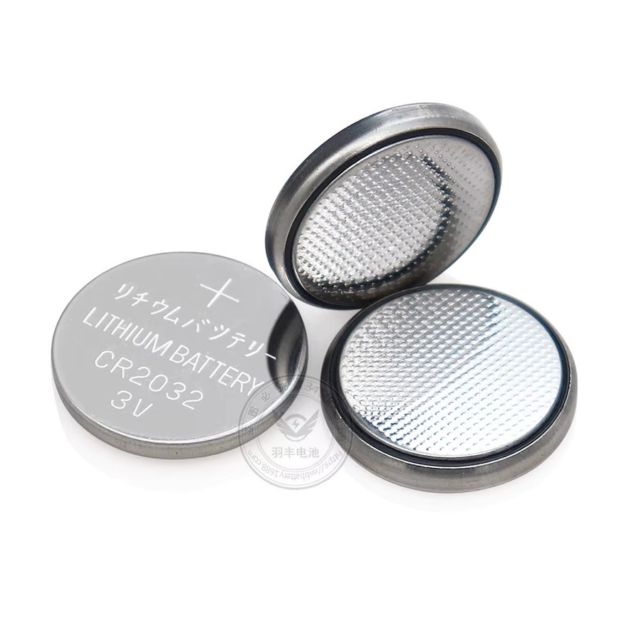 Yuform CR2032 Lithium-Knopfzellenbatterie 3V 200mAh in Silber - Bild 2