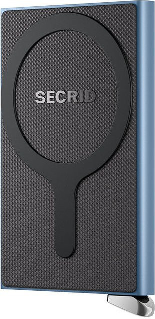 Secrid Premium Cardprotector Fluted für MagSafe iPhone 12 in Ice Blue mit NFC-Funktion - Bild 1